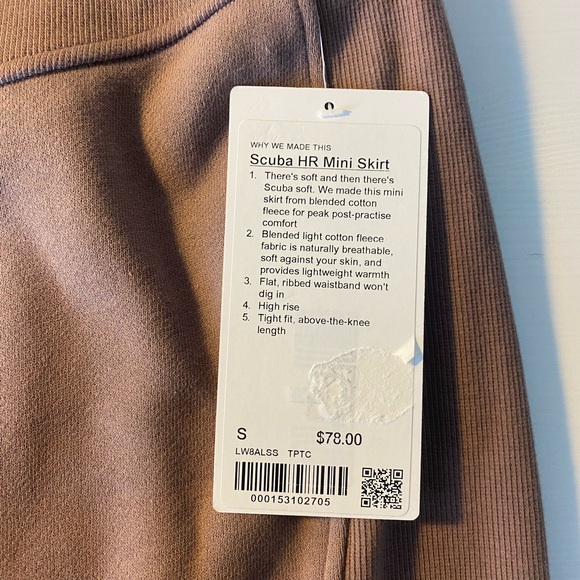 Lululemon Scuba High Rise Mini Skirt - Picture 14 of 15